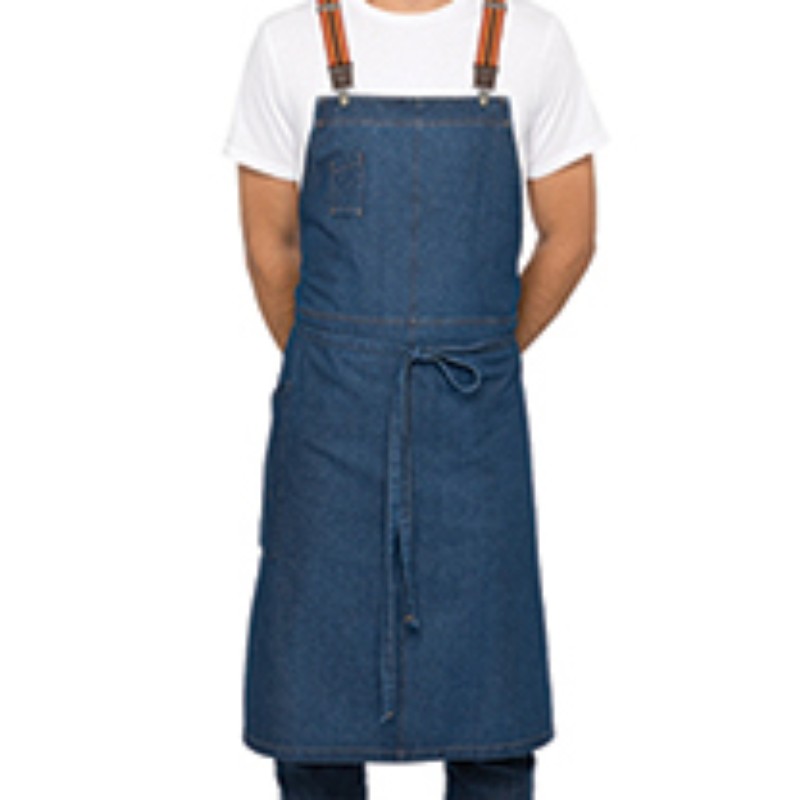 Bib Denim Apron by Orient Uniforms for customers in Dubai, Abu Dhabi, Sharjah, Ajman and across the UAE
