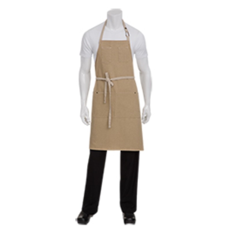 Khaaki Kitchen Apron by Orient Uniforms for customers in Dubai, Abu Dhabi, Sharjah, Ajman and across the UAE
