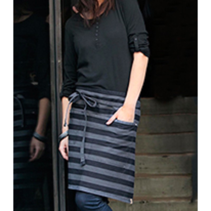 Stripe Short Apron by Orient Uniforms for customers in Dubai, Abu Dhabi, Sharjah, Ajman and across the UAE