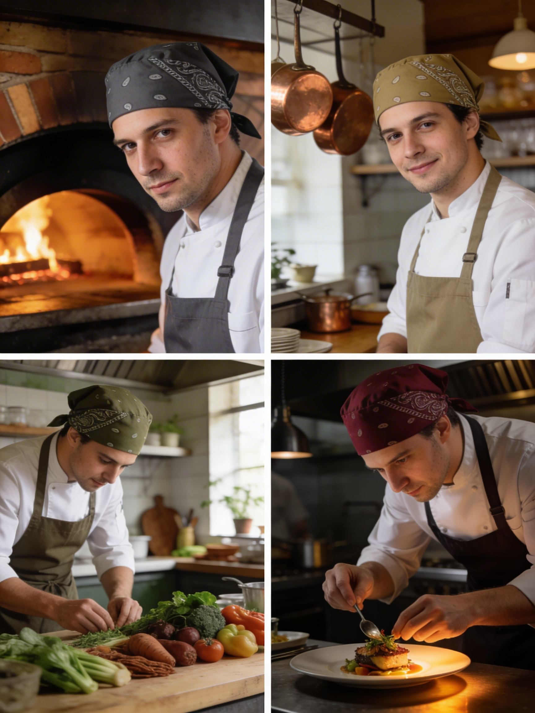 Cook Head Bandana Chef Bandana by Orient Uniforms for customers in Dubai, Abu Dhabi, Sharjah, Ajman and across the UAE