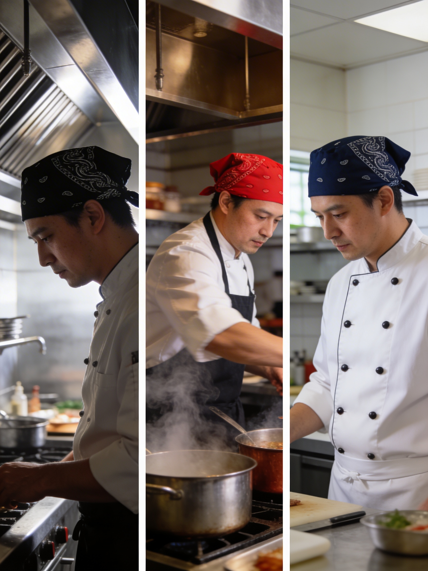 Cooking Staff Bandana Chef Bandana by Orient Uniforms for customers in Dubai, Abu Dhabi, Sharjah, Ajman and across the UAE