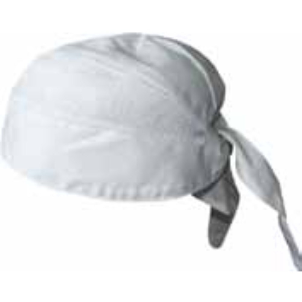 White Bandana Cap Chef Cap by Orient Uniforms for customers in Dubai, Abu Dhabi, Sharjah, Ajman and across the UAE