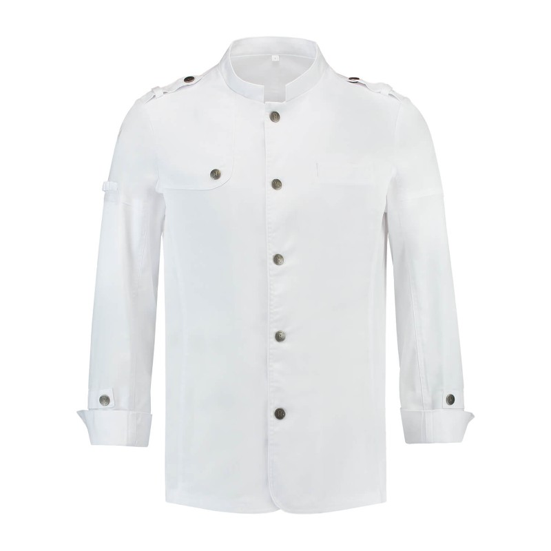 Koksbuis Wit Urban White Chef Jacket by Orient Uniforms for customers in Dubai, Abu Dhabi, Sharjah, Ajman and across the UAE