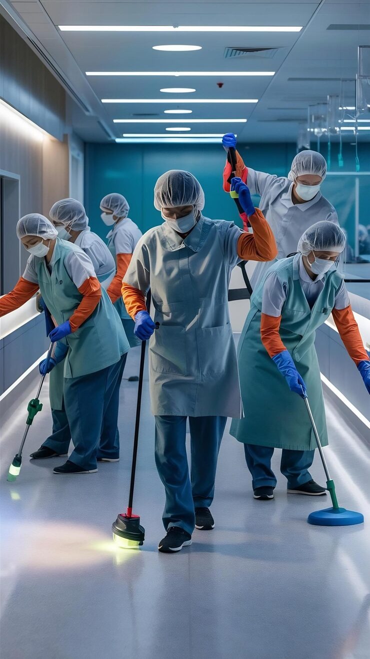 19 Cleaning Performing Disinfection Hygiene Work