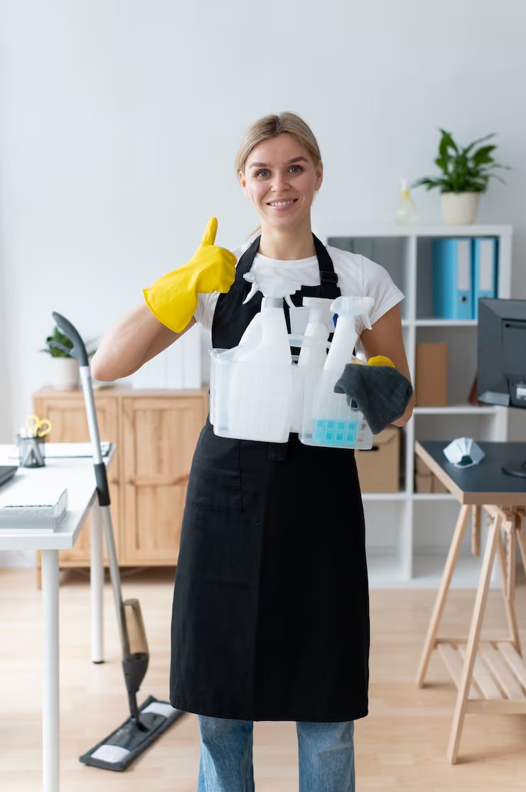 Person Taking Care Office Cleaning 23