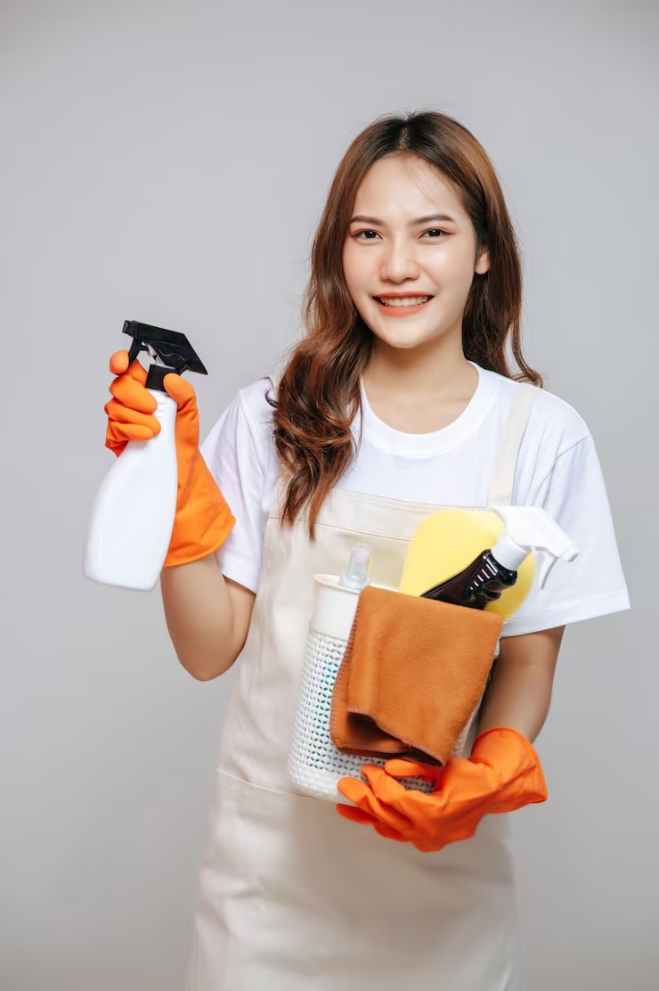 Rubber Gloves Smile Cleaning Equipm