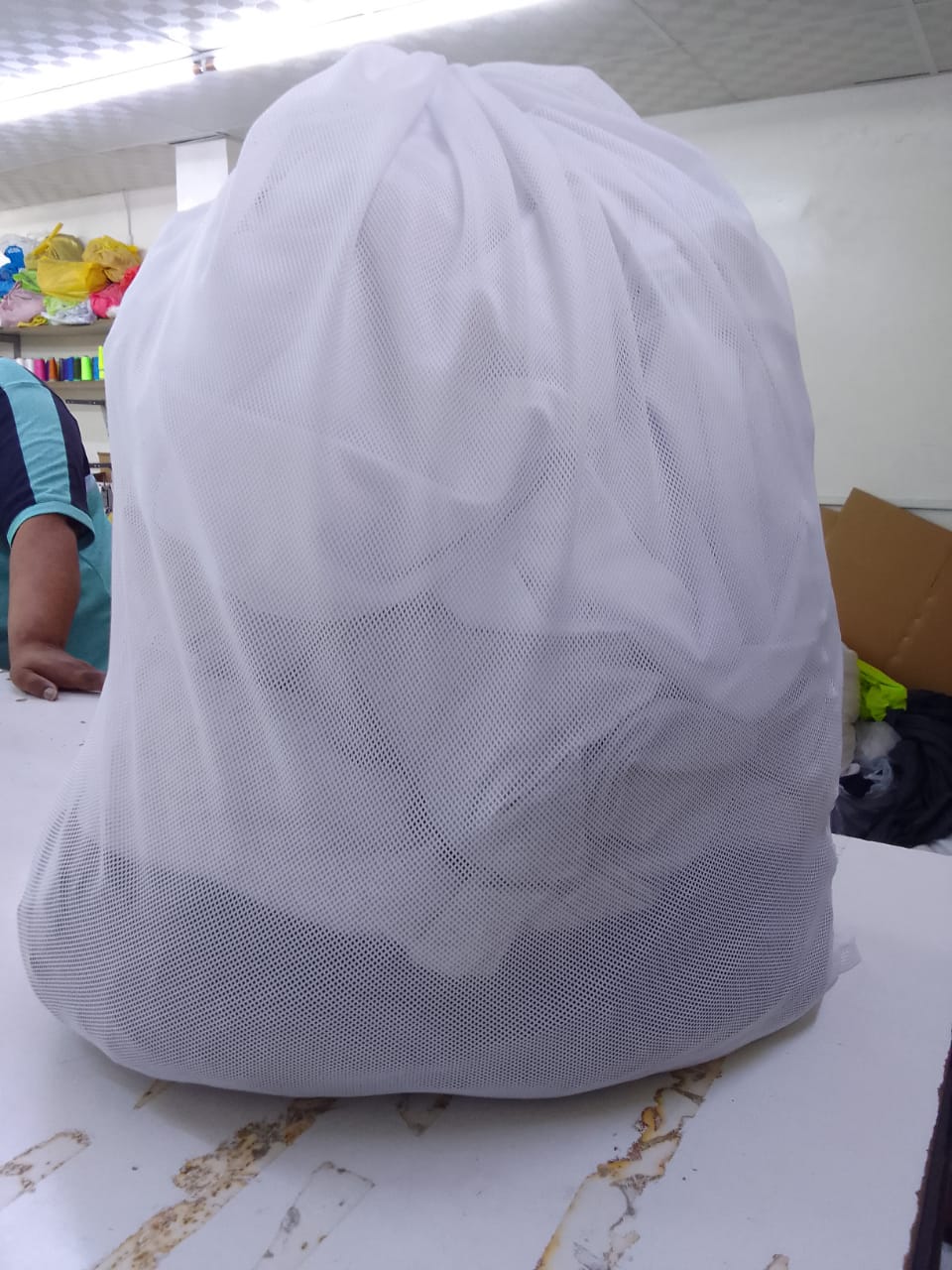 Mesh Material Bag Laundry Bag by Orient Uniforms for customers in Dubai, Abu Dhabi, Sharjah, Ajman and across the UAE