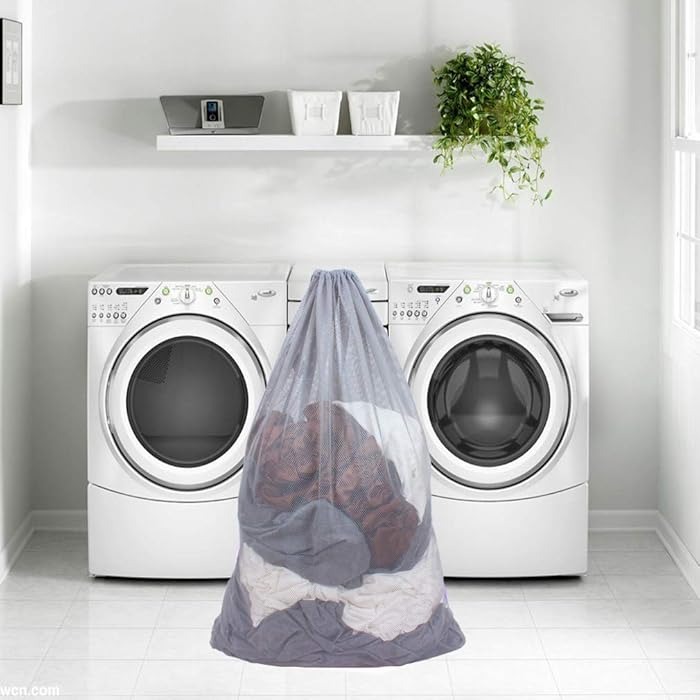 Mesh Material Gray 3 Laundry Bag by Orient Uniforms for customers in Dubai, Abu Dhabi, Sharjah, Ajman and across the UAE