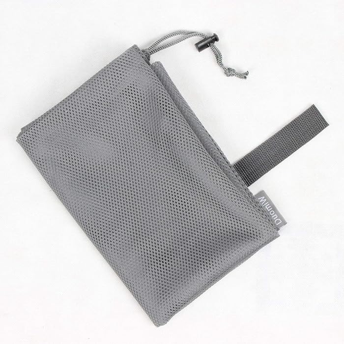 Mesh Material Gray Laundry Bag by Orient Uniforms for customers in Dubai, Abu Dhabi, Sharjah, Ajman and across the UAE