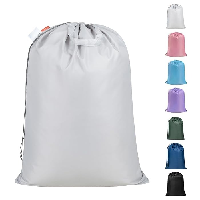 Nylon Material Bag White Laundry Bag by Orient Uniforms for customers in Dubai, Abu Dhabi, Sharjah, Ajman and across the UAE