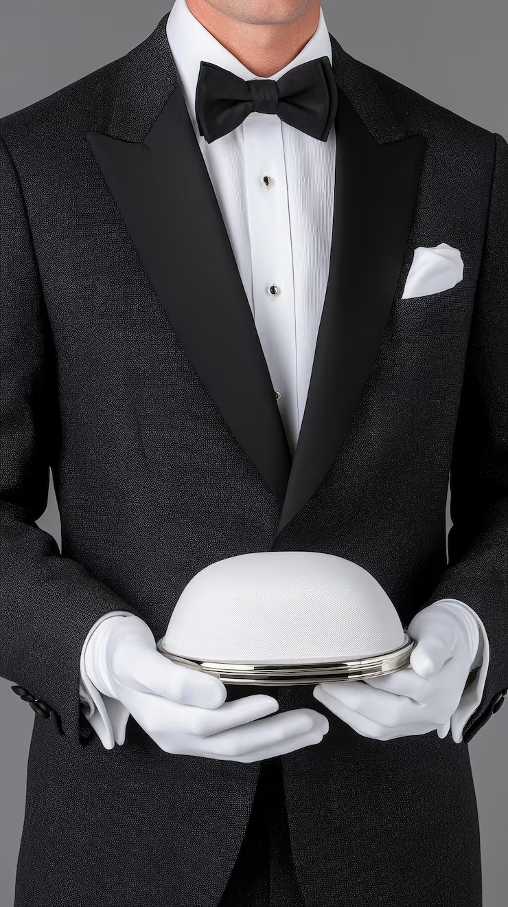 19 Hotel Tuxedo Gloves Prepares Ring