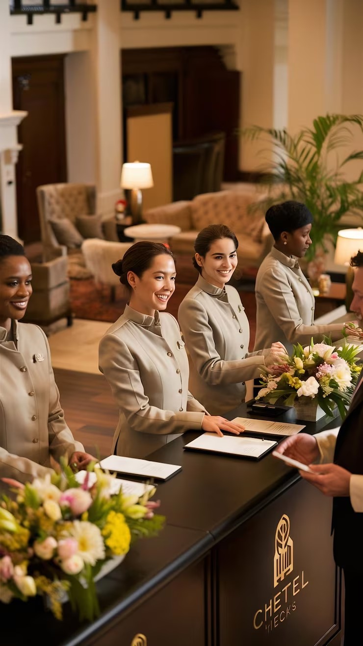 Hotel Checkin Welcoming 926199 4225554 by Orient Uniforms for customers in Dubai, Abu Dhabi, Sharjah, Ajman and across the UAE