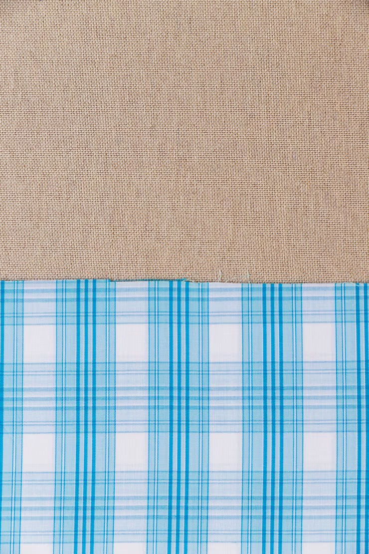 Bluee White Square Stripe Table Runner by Orient Uniforms for customers in Dubai, Abu Dhabi, Sharjah, Ajman and across the UAE