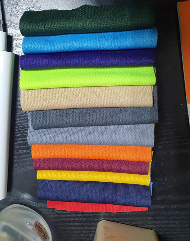 Dry Fit Collection Polyester Mesh Shade Card