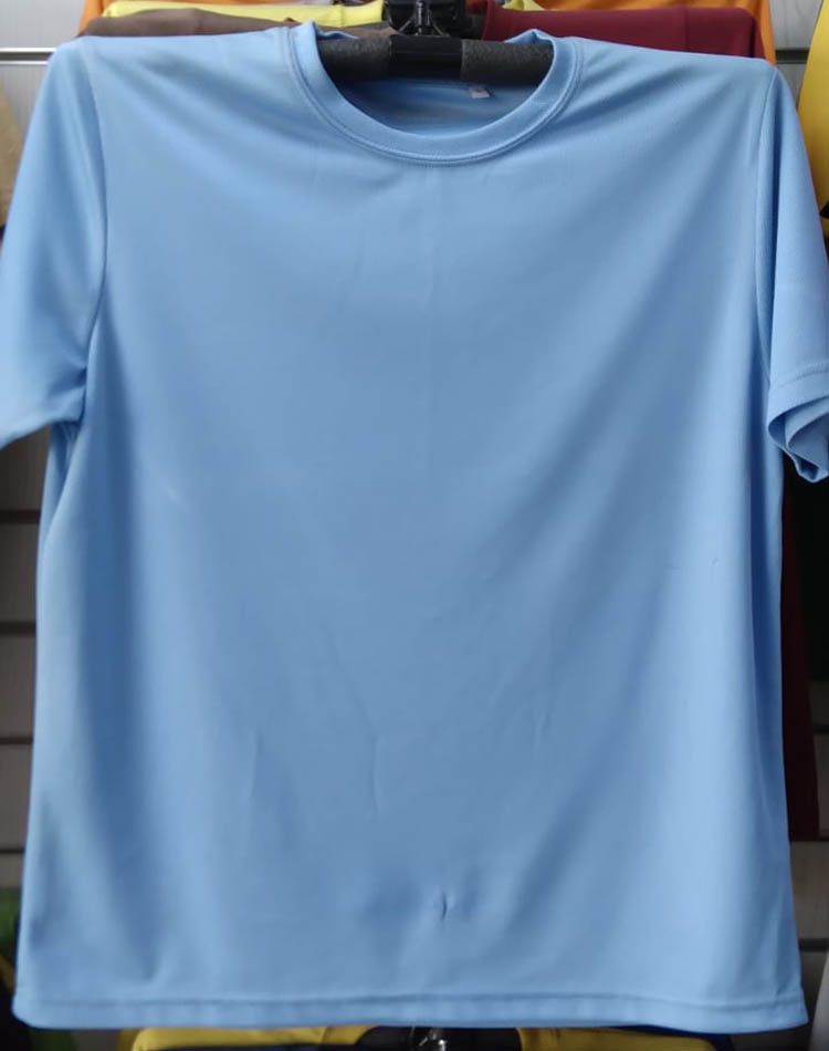 Dry Fit Collection Bluee Color Polyester Mesh