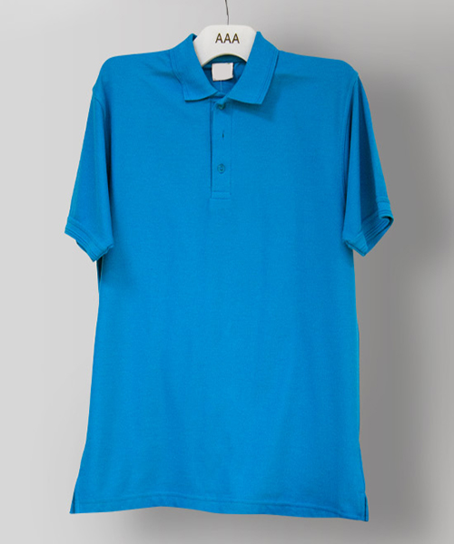 Kids Tshirts Aqua Bluee Polo 3 Years