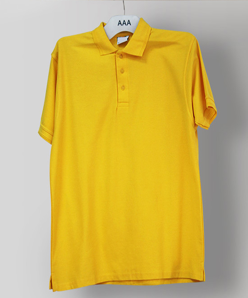Kids Tshirts Golden Yellow Polo 9 Years