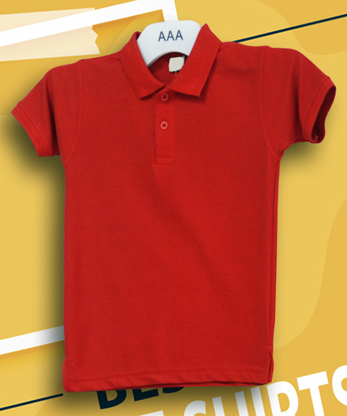 Kids Tshirts Red Polo 3 4 Years