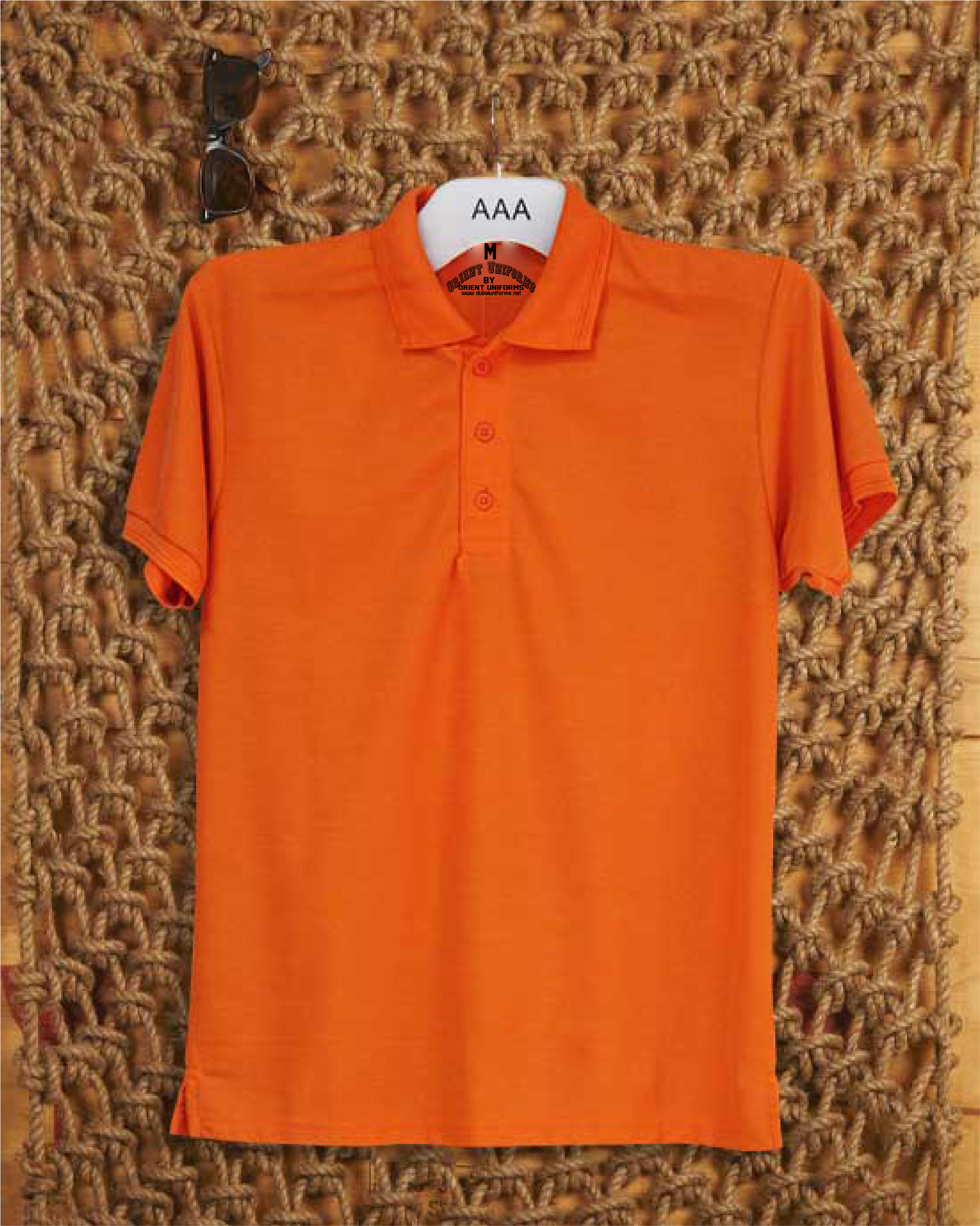 Polo S Orange Shirt