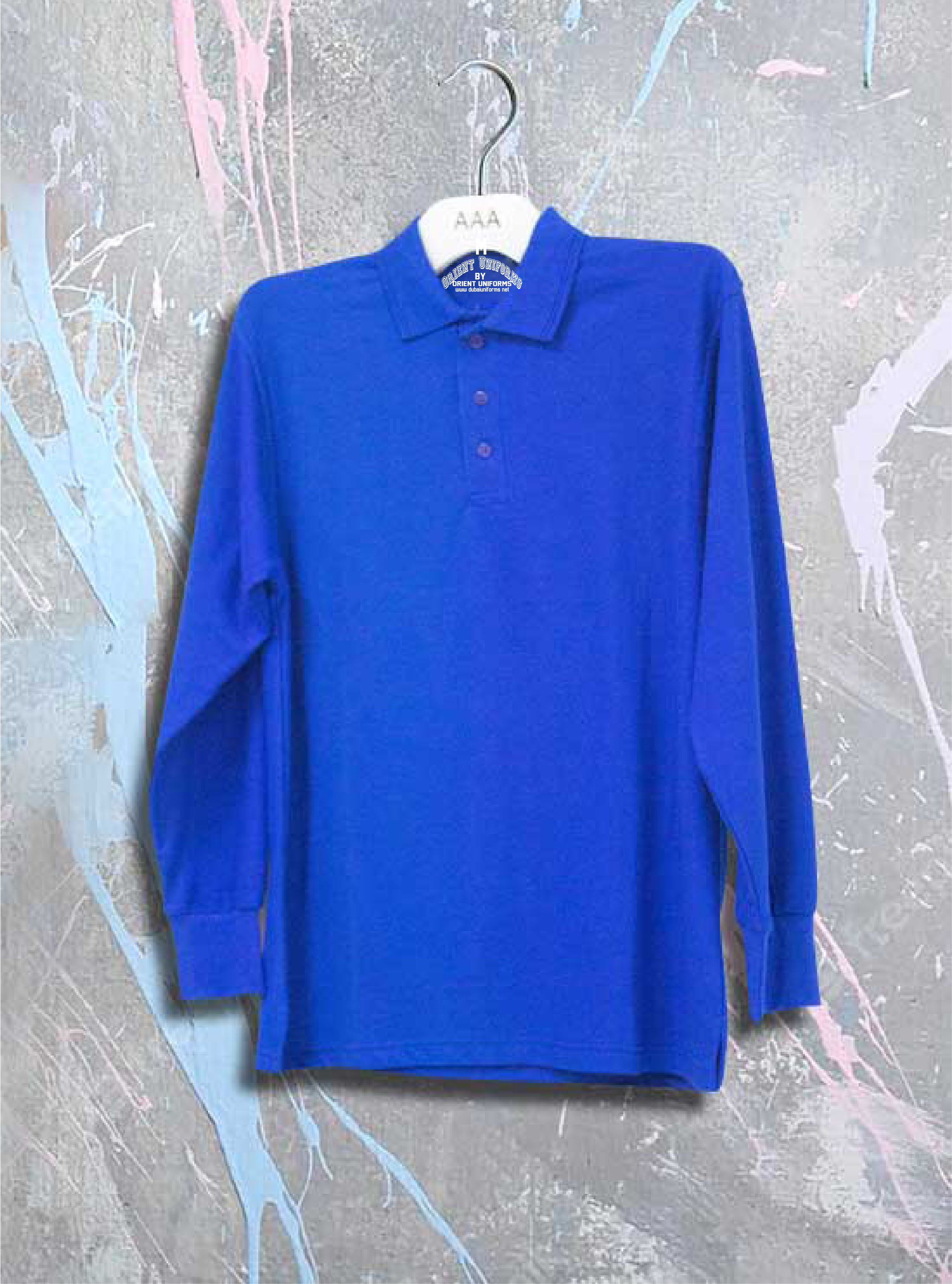 Polo S Royal Bluee Full Sleeves Shirt Cotton