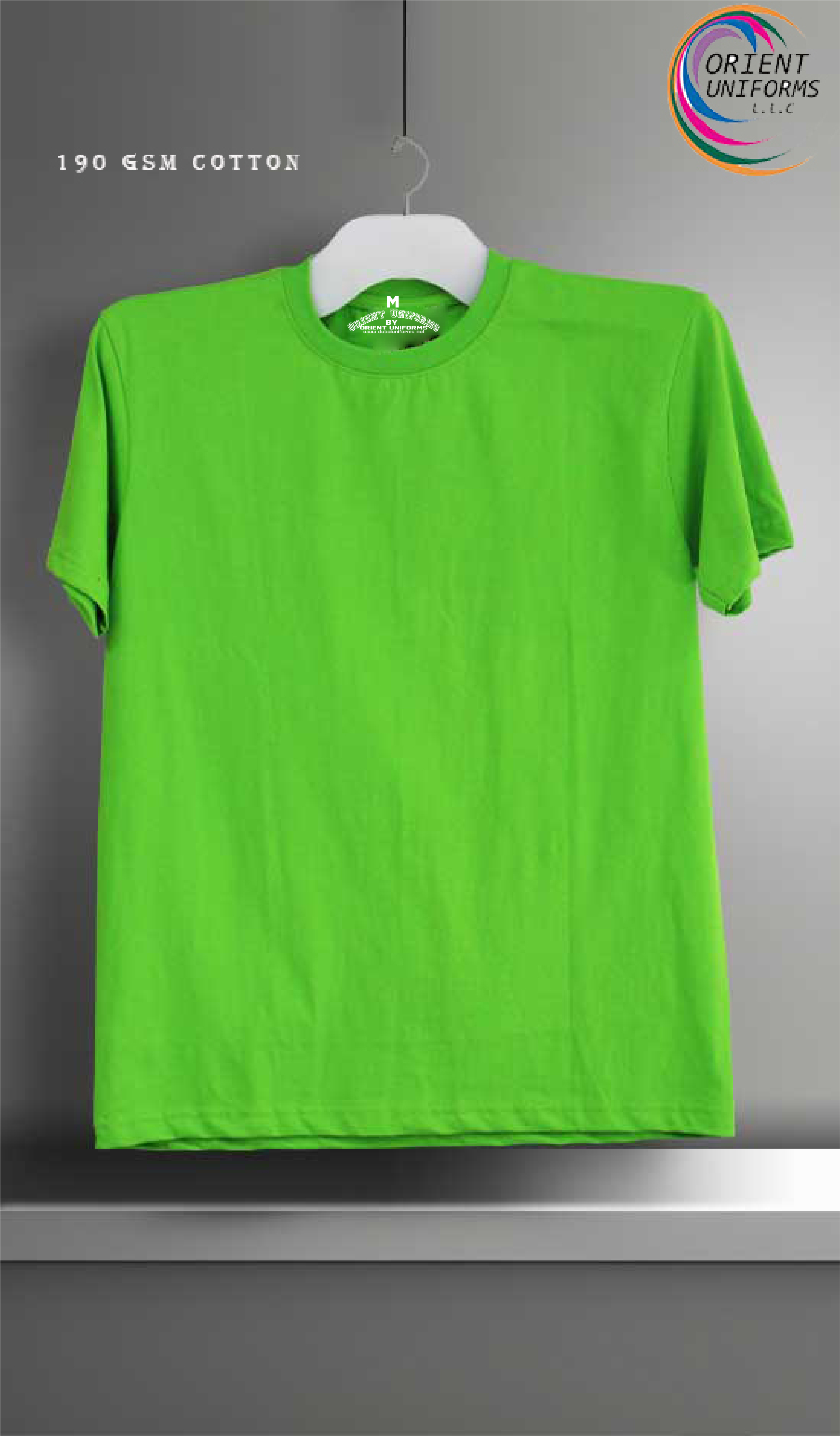 Round Neck Tshirts Light Green Tshirt