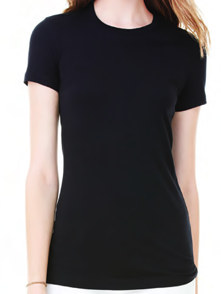 V Neck Tshirts Round Black Cotton Tshirt
