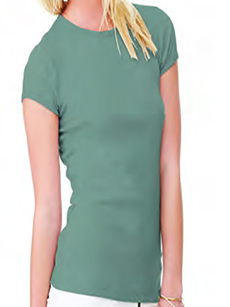 V Neck Tshirts Round Olive Green Tshirt